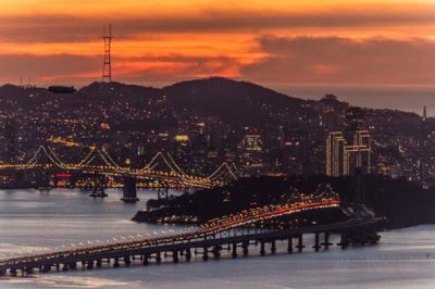 Bridge at dusk